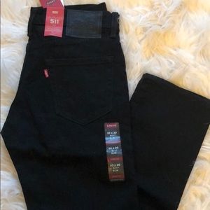 Men’s brand new black Levi jeans